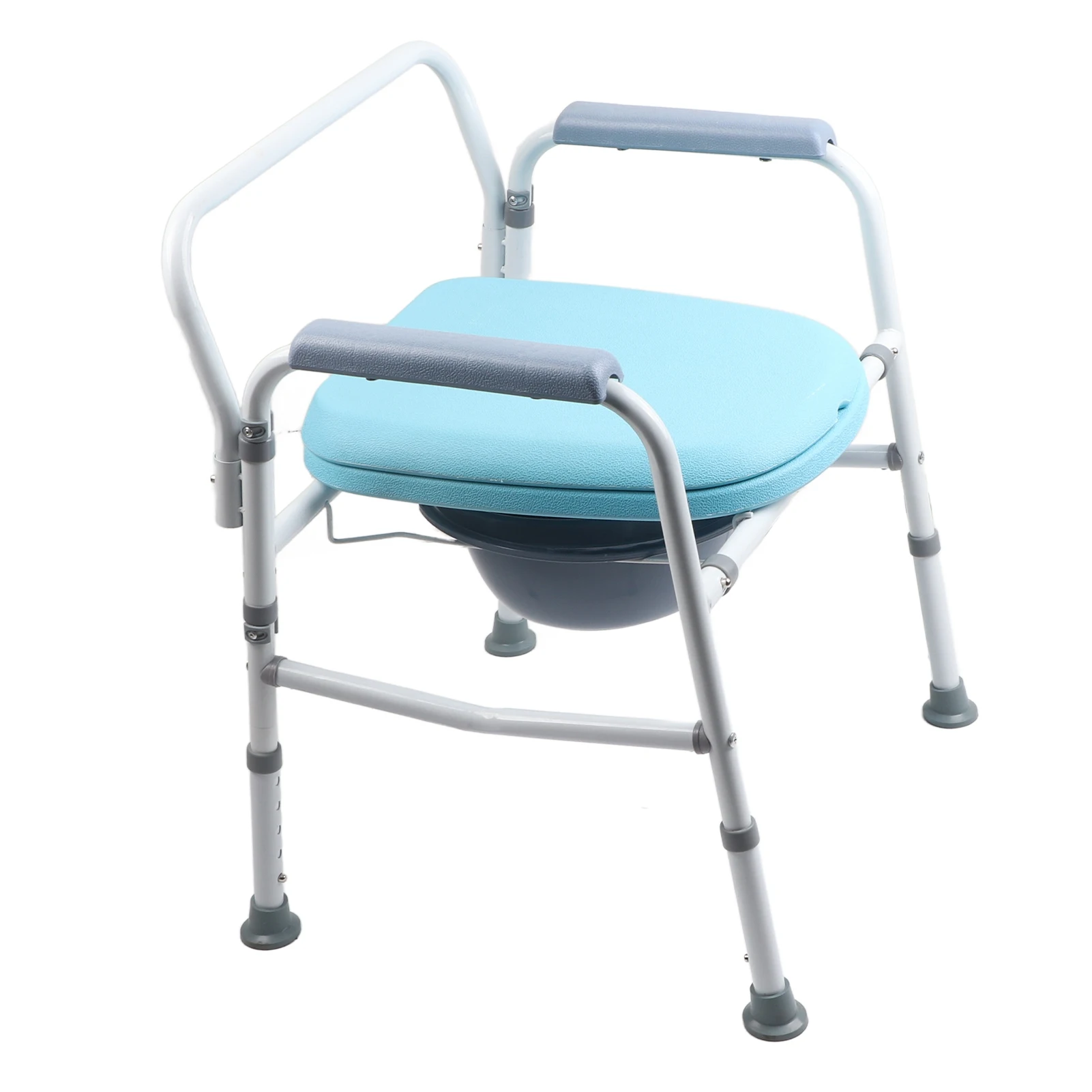 Bedside Commode Chair Commode Chair Drop Arm Commode Chair Heavy Duty Steel Commode Toilet Chair Bedside Drop Arm Commode Chair