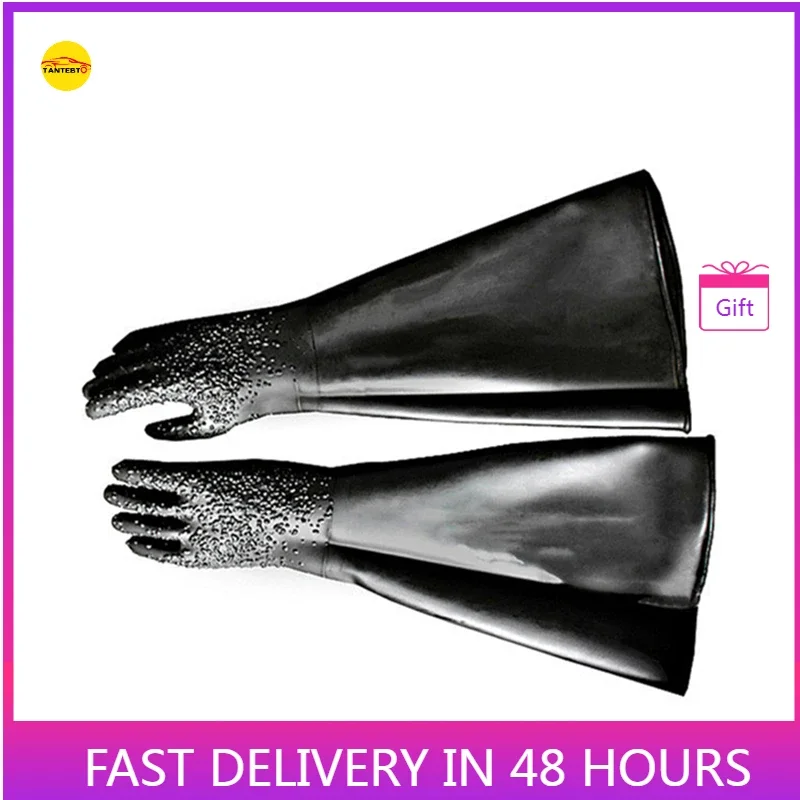 Thick Sand Blasting Gloves For Sandblaster Length 68CM