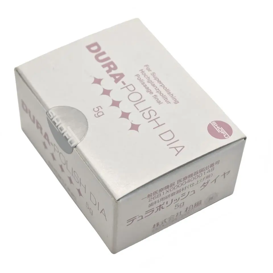 

Полировальная паста SHOFU для зуботехнических работ: алмазная, оксид алюминия, для композитов, керамики, циркония, высокий глянец