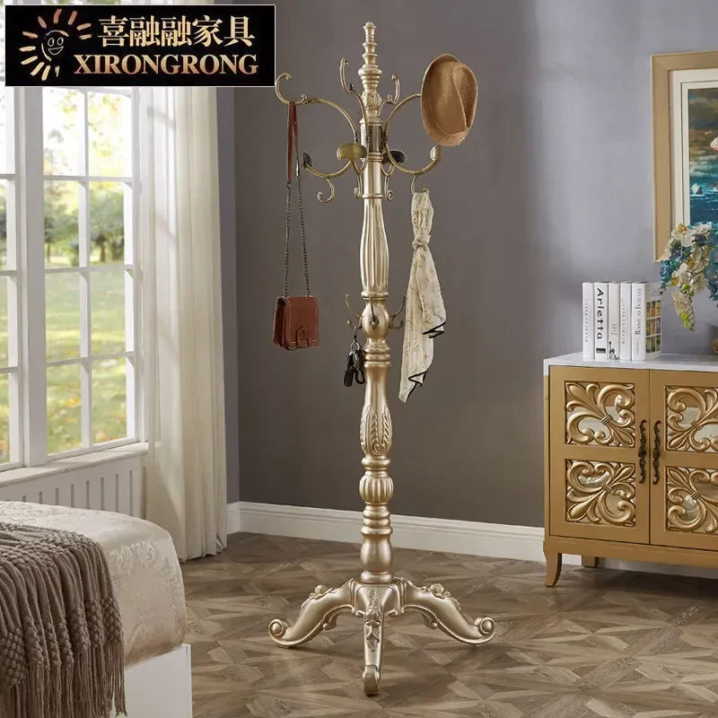 Solid Wood Modern Champagne Color Living Room European Bedroom Home Floor Hangerb21