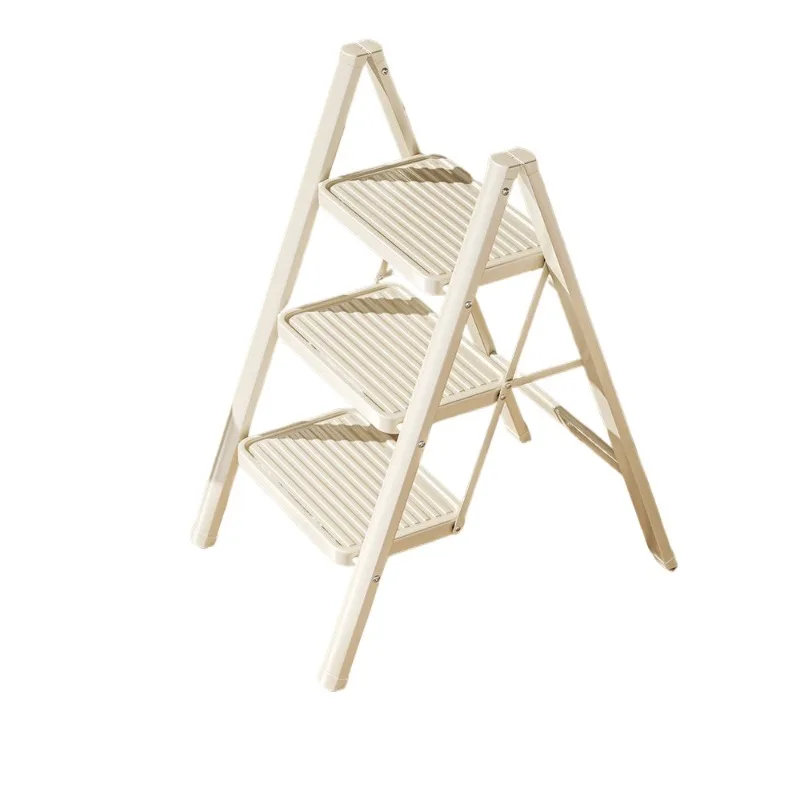 Household ladder folding ladder thickened retractable herringbone indoor multi-function housewarming stairs or four steps small