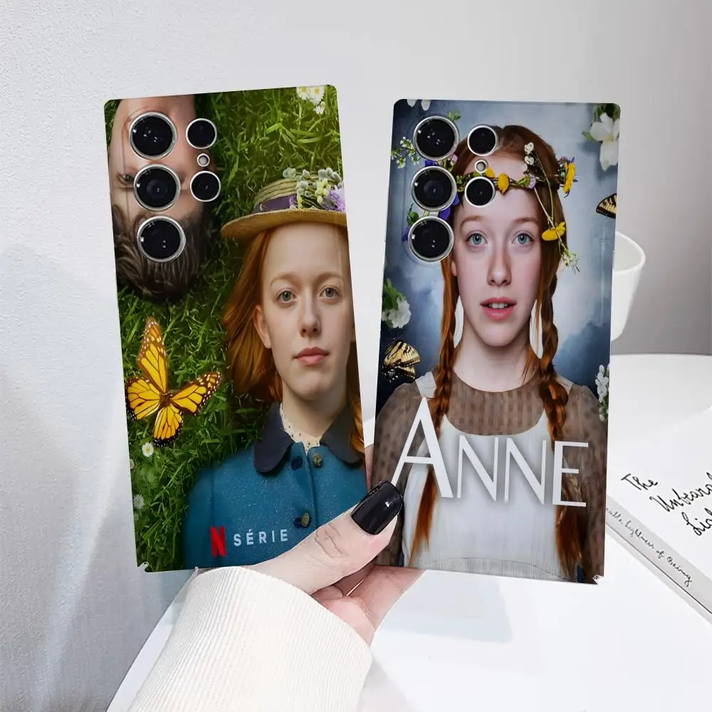 

anneS With An E Movie Phone Case for Samsung S25 Film Shell GalaxyS24Ultra 23plus S22 21 A56 36 26 16 Luxury Cover