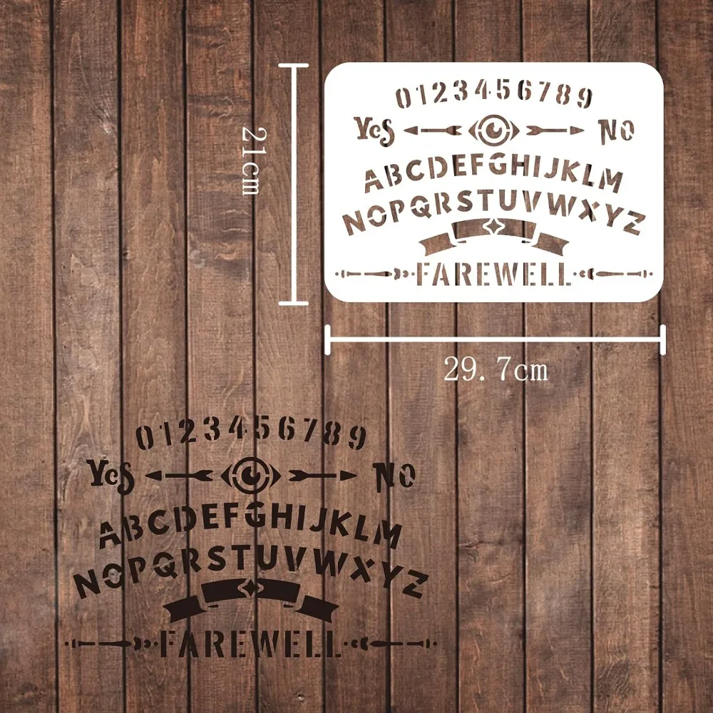 Szablon tablicy Ouija (12 \