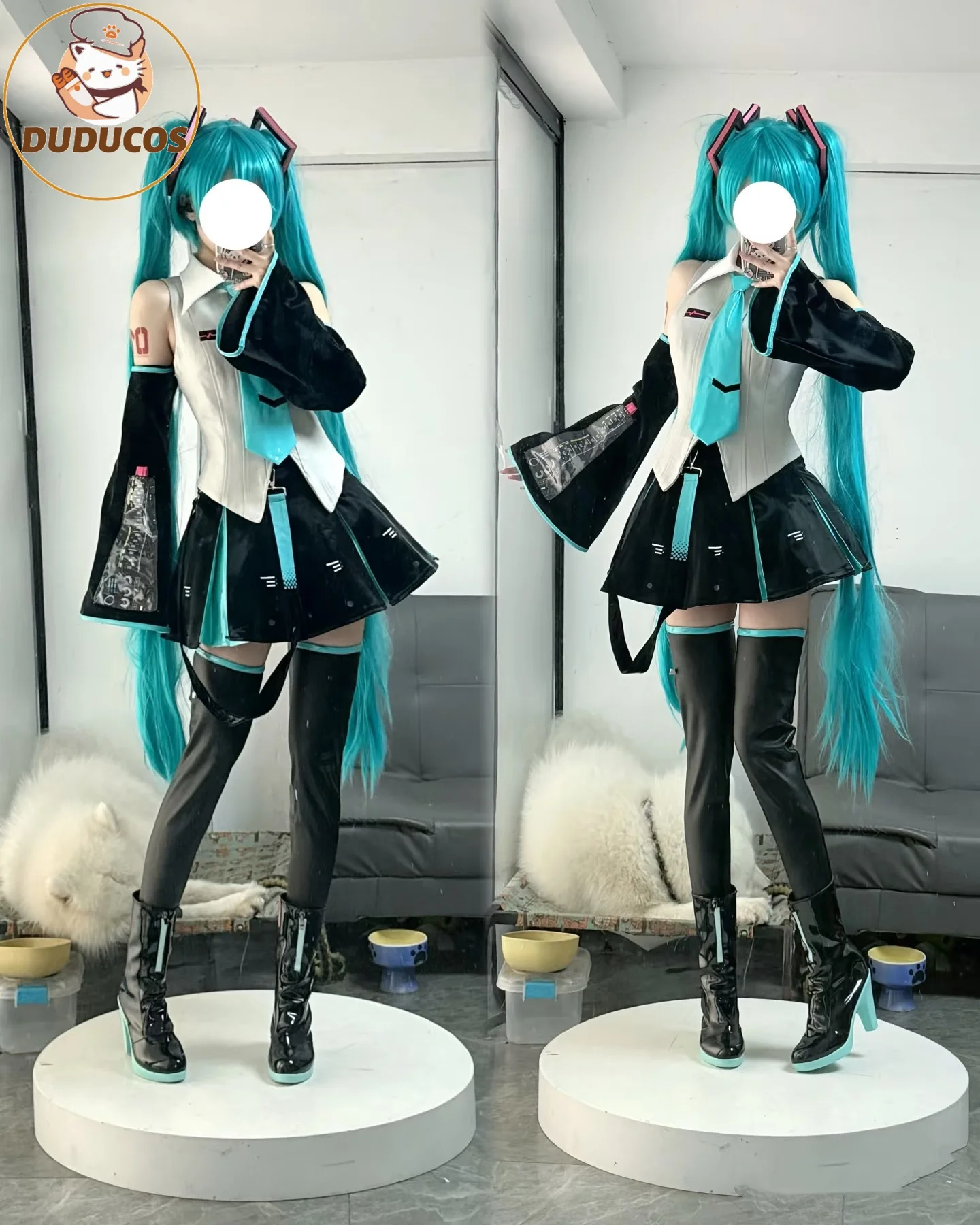 dudu-sr-anime-mikuu-costume-de-cosplay-v6-tissu-en-cuir-lumineux-tenue-de-jeu-de-role-de-bande-dessinee-costume-d'halloween-robe-jk-uniforme-scolaire