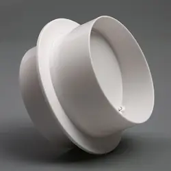 Durable Plastic Pipe Check Valve Round 80/100/110/150/200mm Air Duct Check Ventilation Valve Pipe Draft Blocker Home