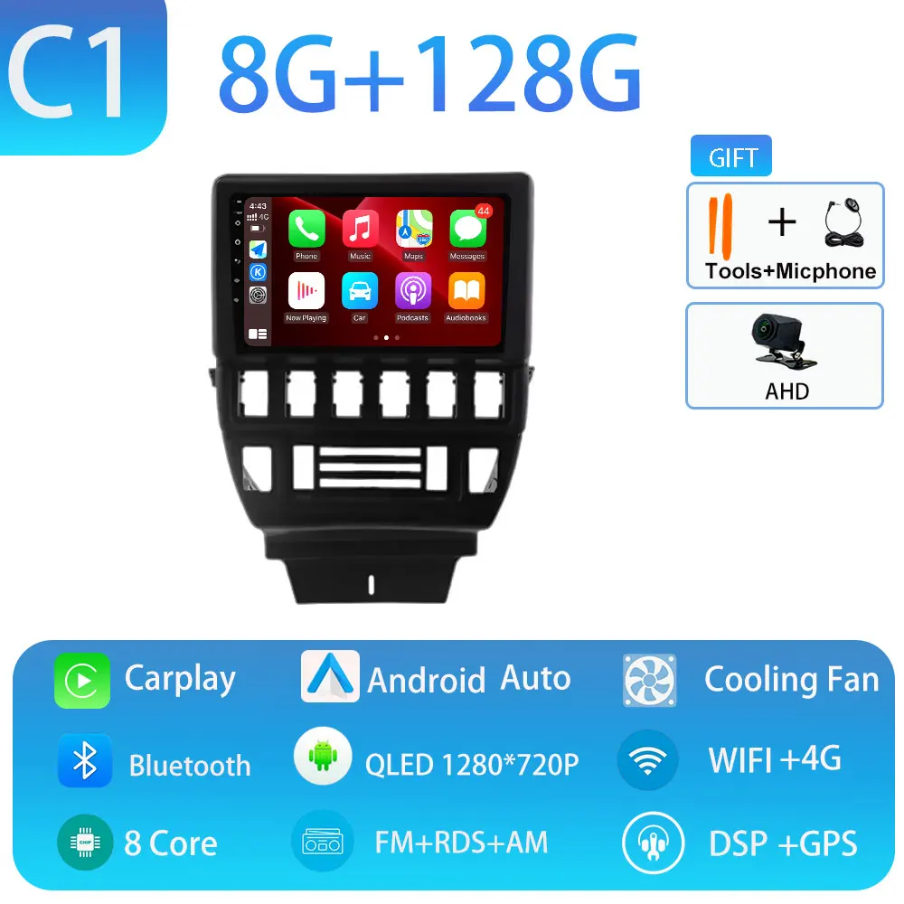 Voor LADA Niva 1993-2020 Android 15 Auto Speler Centrale GPS Navigatie Multimedia Draadloze Carplay Stereo Scherm 4G BT Head Unit