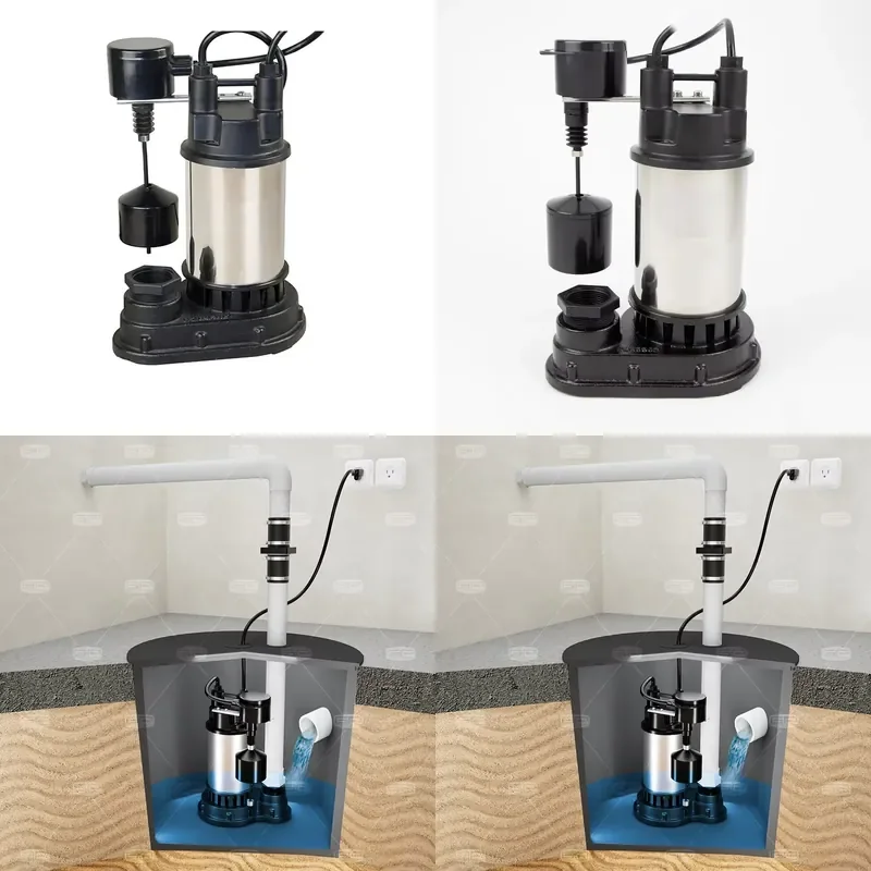 Stainless Steel Sump Pumps Good Quantity Submersible Water Pump Manufacture NO MOQ