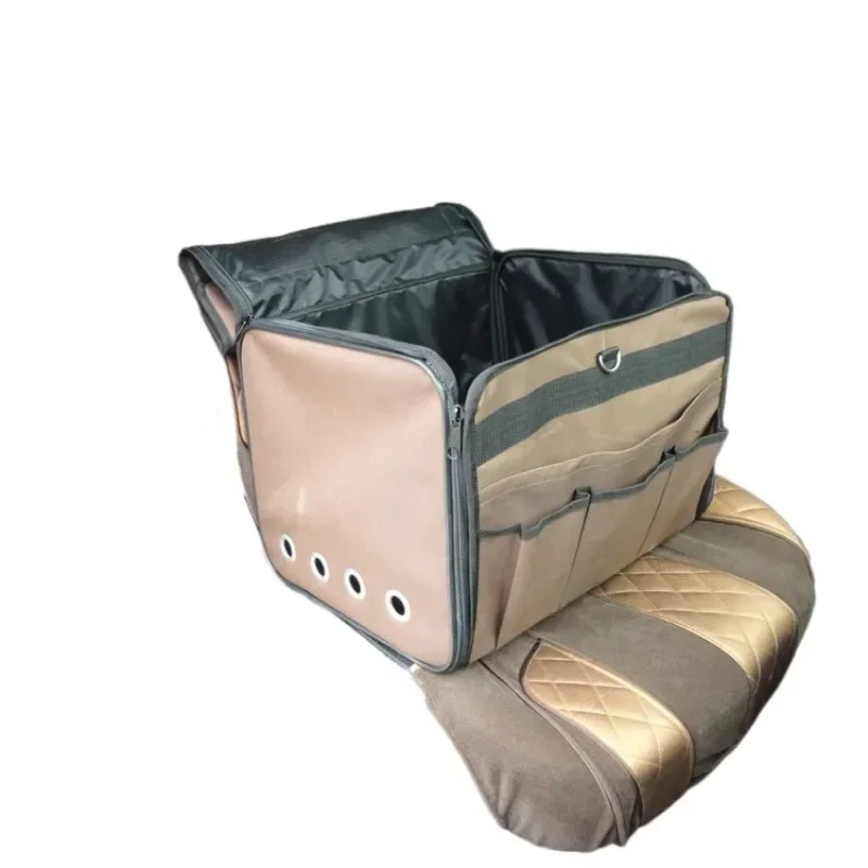 

High quality comfortable pet booster car seat safety bed 090