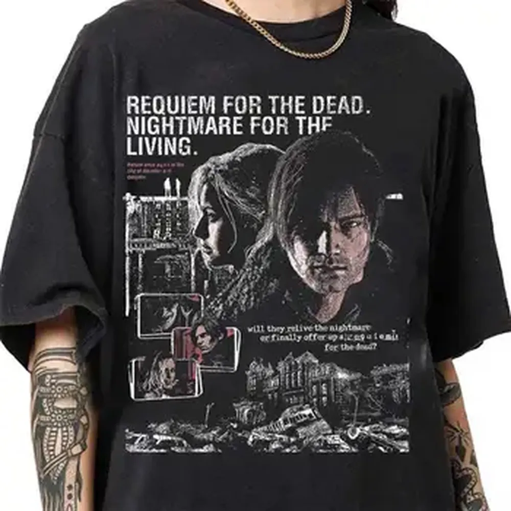 Resident Evil Biohazard T-shirt For Men Women 100% Cotton T Shirts Short Sleeve Tops J154
