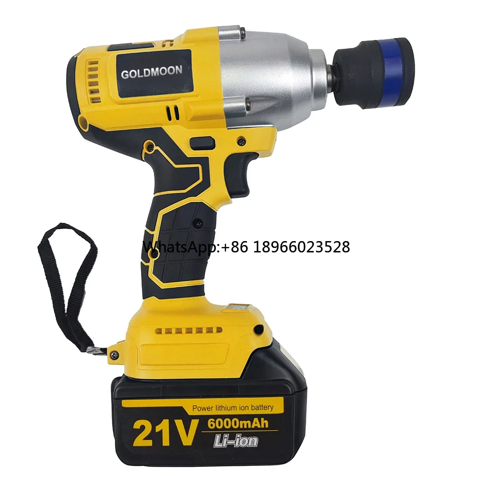 

Rechargeable Industry Power Screw Drivers High Torque 68 Volt Brushless Li-ion Battery Electric Cordless Impact Wrench For Tires