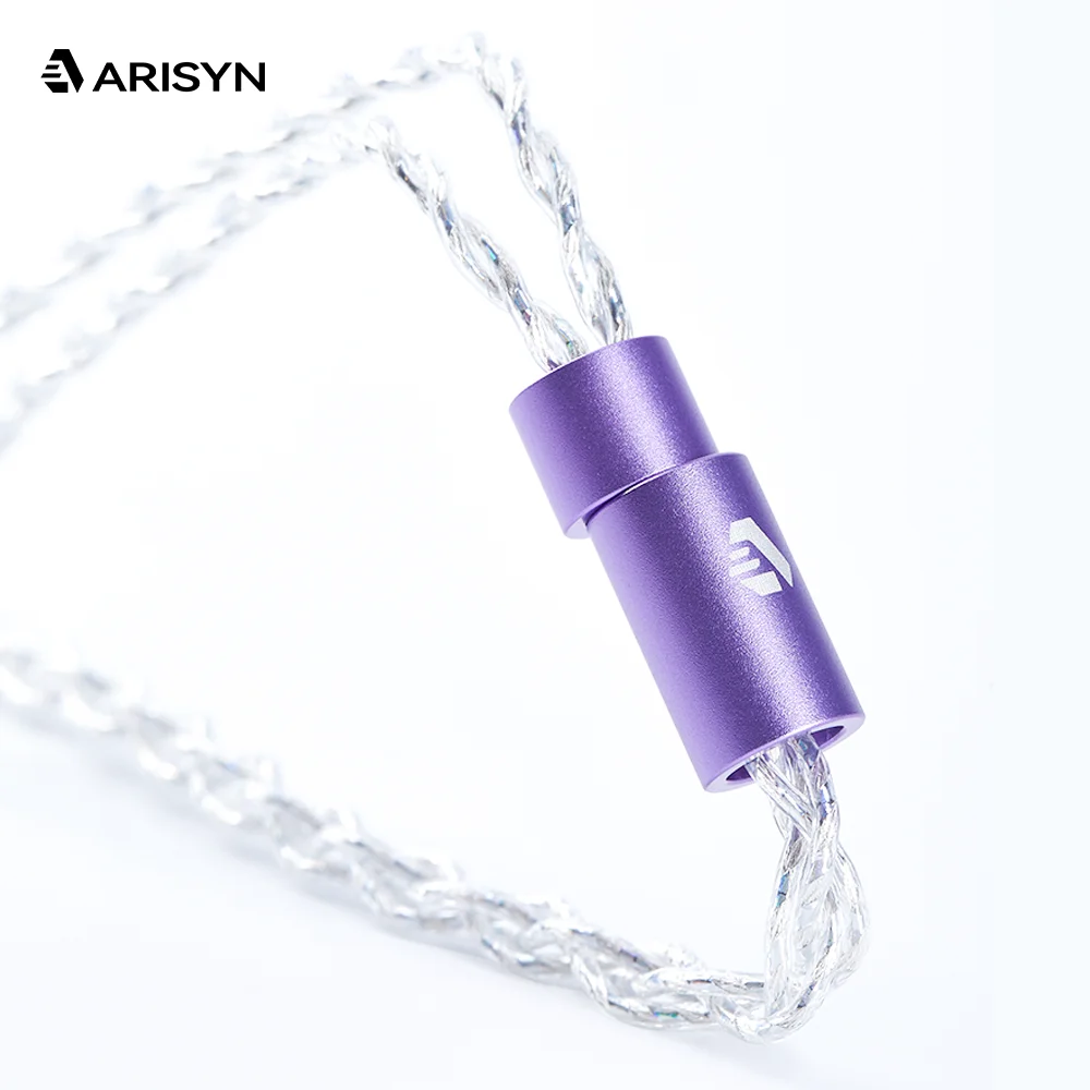 Wyprzedaż ARISYN BING XIAN Kabel do słuchawek 26 AWG 4 przewody Przewodowy zestaw słuchawkowy z wtyczkami 0.78 2pin 3.5mm 4.4mm do słuchawek dousznych — zdjęcie produktu 4