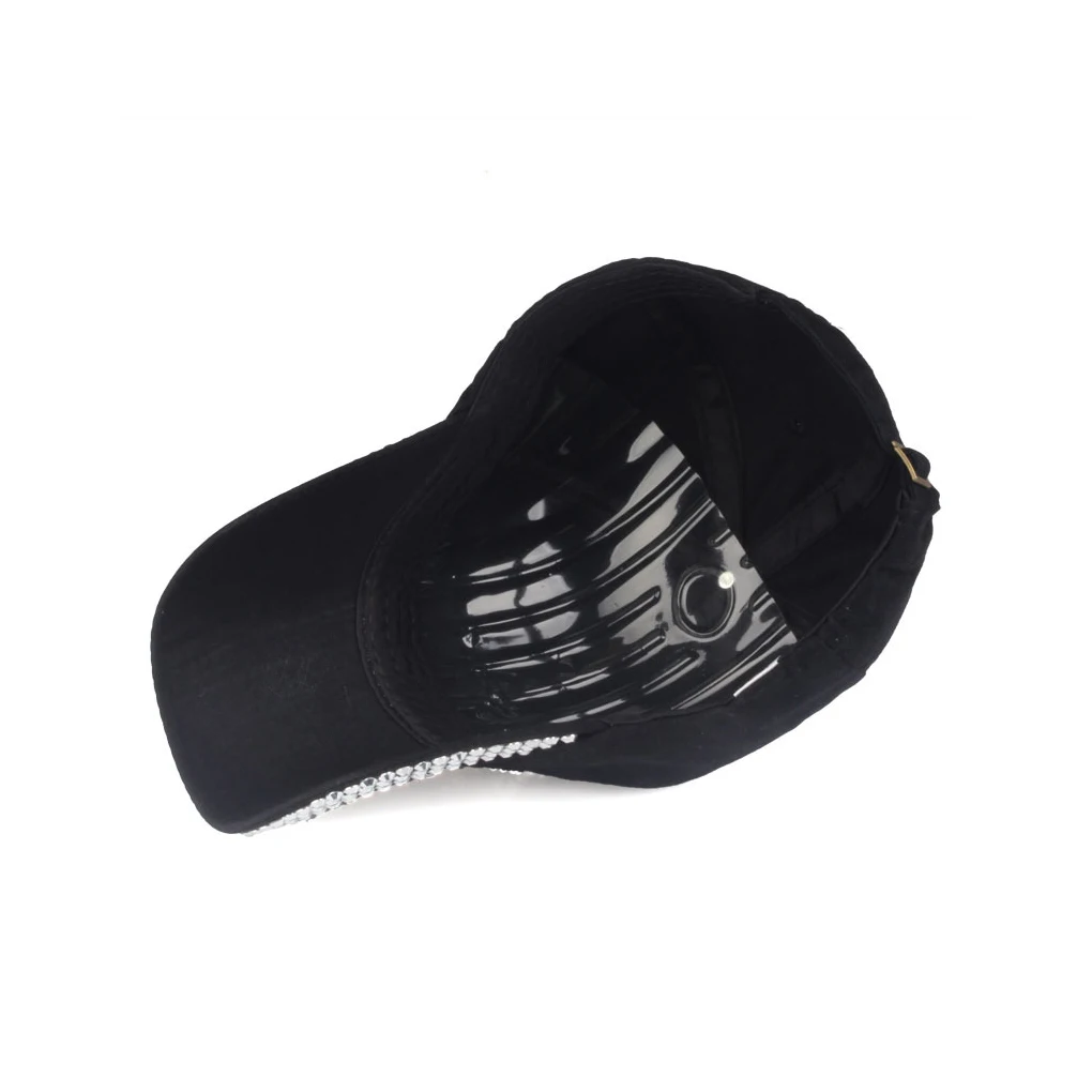 Denim Baseball Cap Breathable Fabric Sweat Absorbing Adjustable Belt Fits All Head Shape Hat