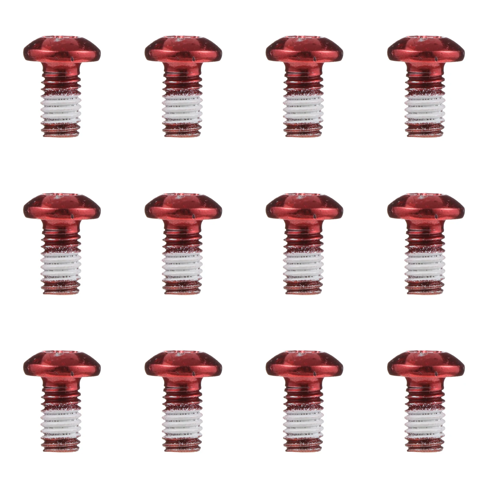 

12 pcs Colorful Bike Brake Bolts Durable Fixing Screws For Disc Bike Accessories Disc Rotor Screws