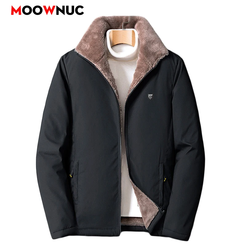 معطف رجالي سترات رجالي معطف خريفي وشتوي للرجال سترة واقية عصرية سترة واقية من الرياح ملابس خروج غير رسمية دافئة للرياح في الهواء الطلق #1