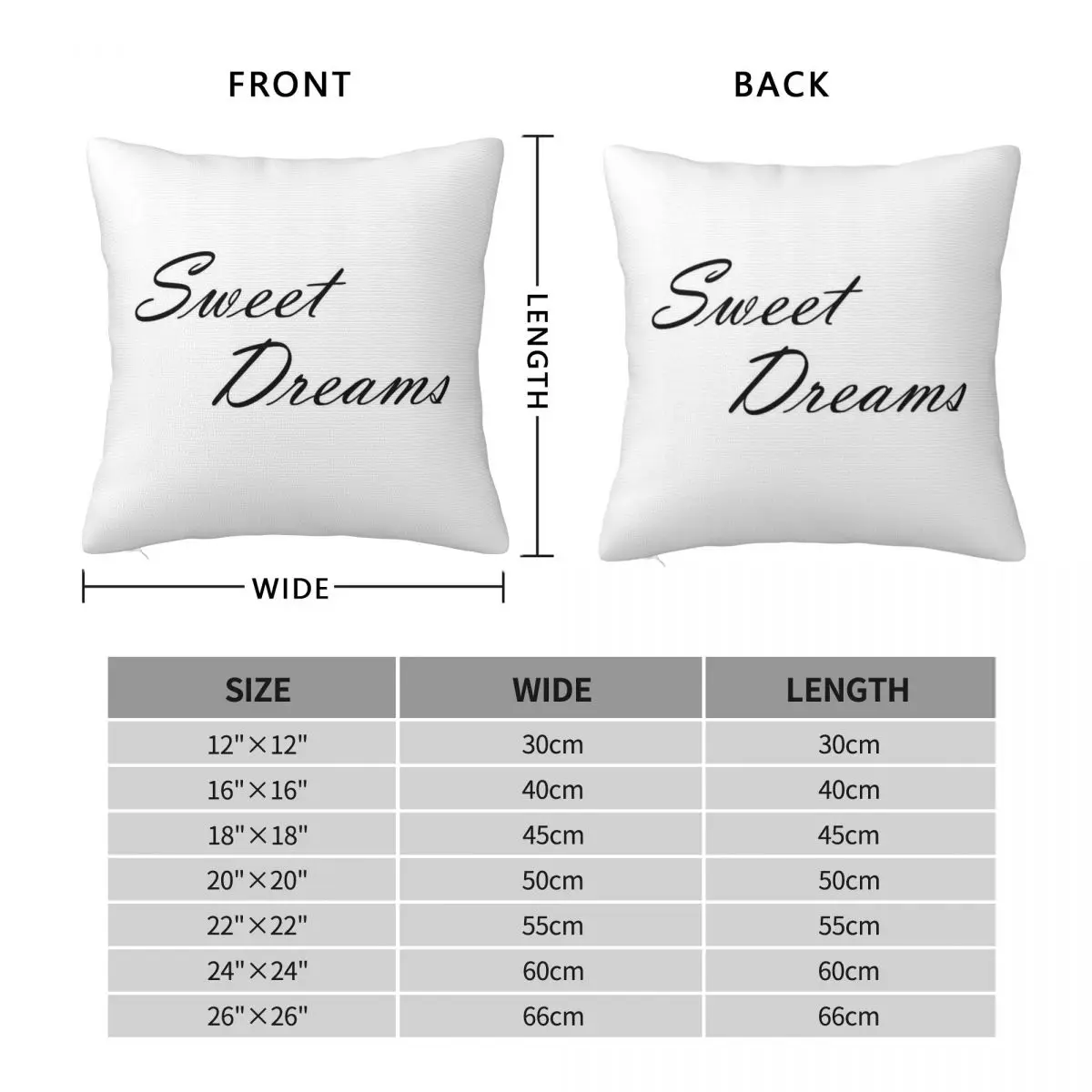 Eurythmics Sweet Dreams Square Pillowcase Polyester Linen Velvet Pattern Zip Decorative Pillow Case Bed Cushion Cover