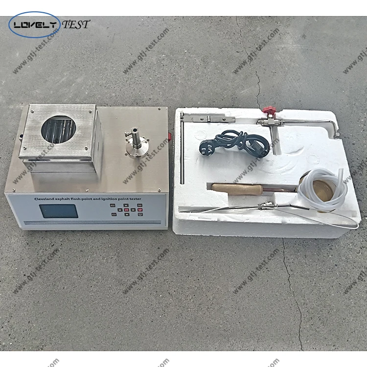

Digital Cleveland Open Cup Apparatus for Flash Point Test