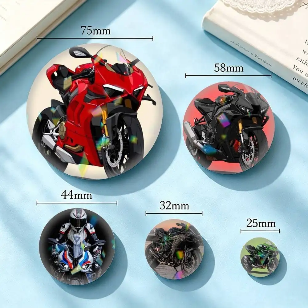S-s1000rr Motorcycle-E Cool 25mm 32mm 44mm 58mm 75mm Brooches Badges Pins for Accessories Gift