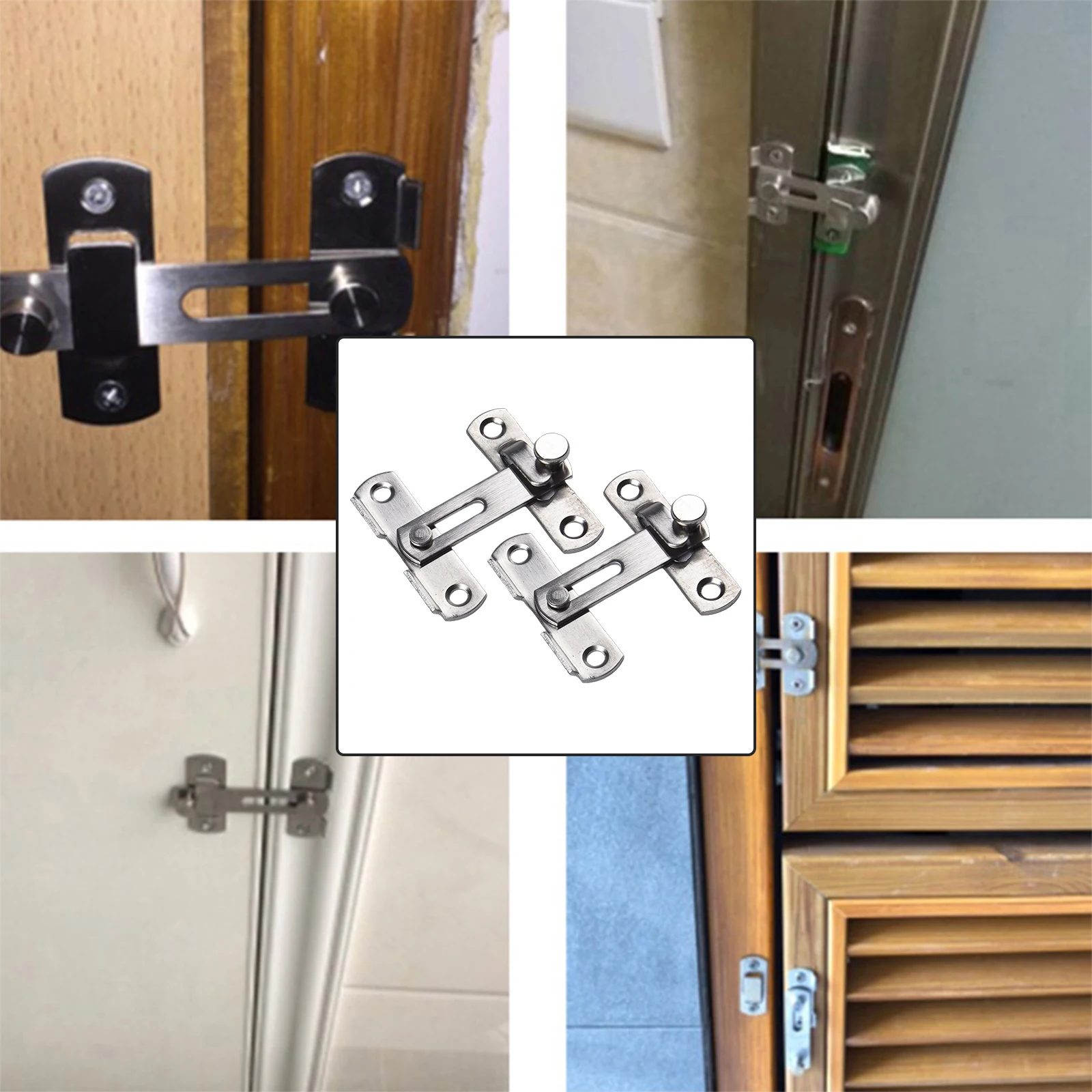 

Дверной замок Засов Защелка Защелка Засов Замки для шкафа Защитный болт для дверного замка Засов Замки для шкафа Защитная защелка для дверного замка