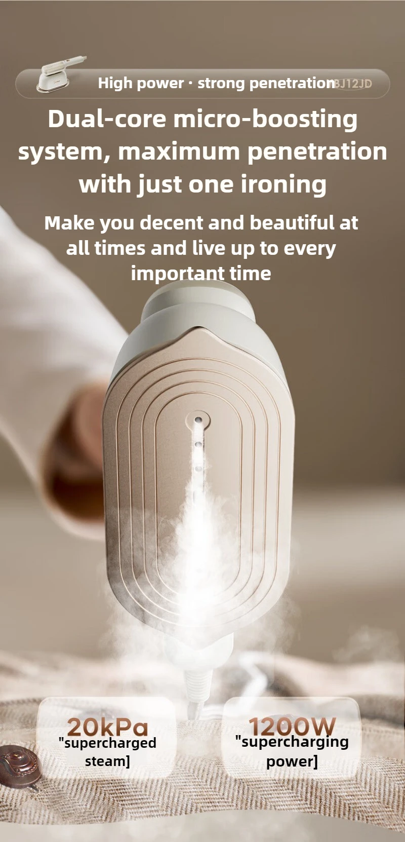 220 فولت معلقة الحديد البخار المنزلية باليد مكوّاة السفر المحمولة الصغيرة الحديد البخار الحديد الملابس البواخر الملابس
