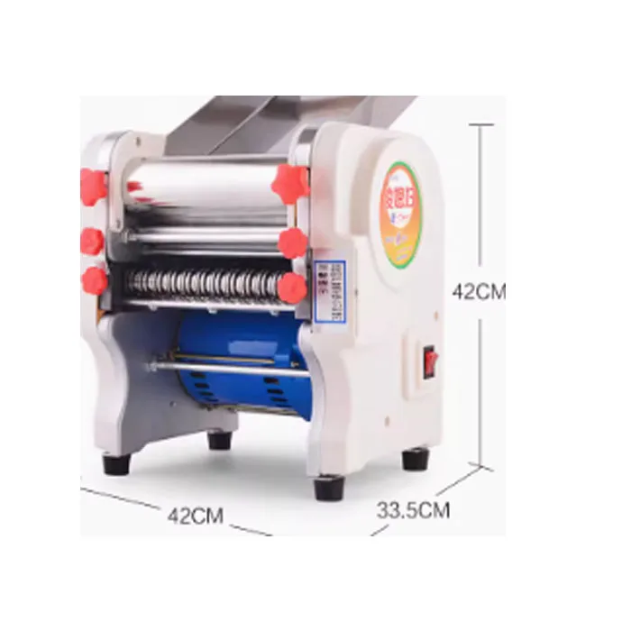 الفولاذ المقاوم للصدأ التلقائي الكهربائية التورتيلا المعكرونة صانع البيتزا المعكرونة القاطع آلة المعكرونة