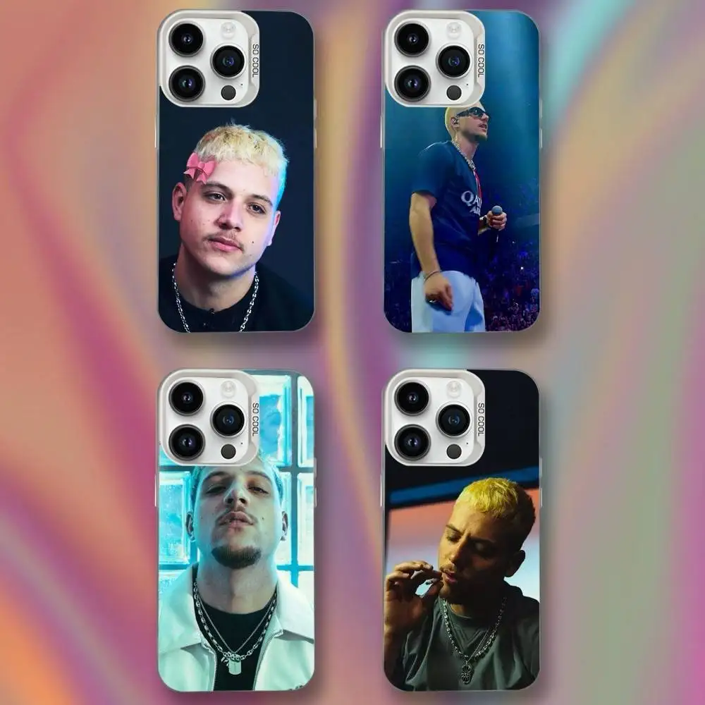 

P-PLK-KS Rapper M-Mathieu-us Phone Case For iPhone 16,15,14,13,12,11,Mini,Pro,SE,MAX White Matte Shockproof Cover