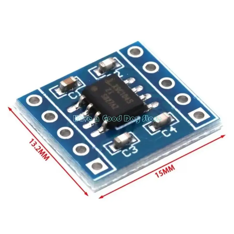 462D 100KΩ Digital Potentiometer Module with 100Taps Precise Adjustment for Projects Sensors Signals Control Applications