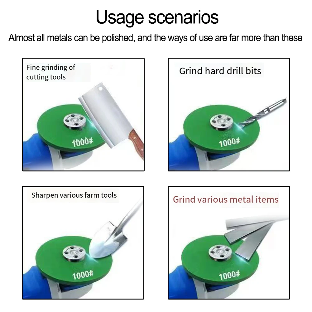 4 шт., отрезной диск по металлу, угловая шлифовальная машина, пильное полотно, шлифовальный круг из смолы, диск 400-2000, сетка, аксессуары для электрической угловой шлифовальной машины