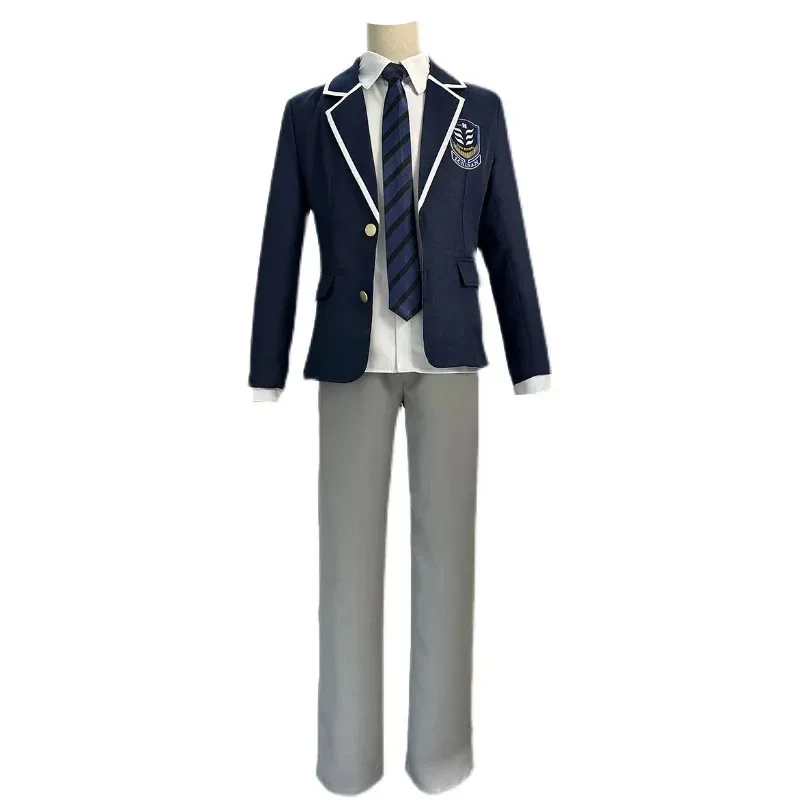 Anime Blue Lock Jersey Cos Uniforme scolastica Isagi Yoichi Costume cosplay6;d'3,h'7.b;