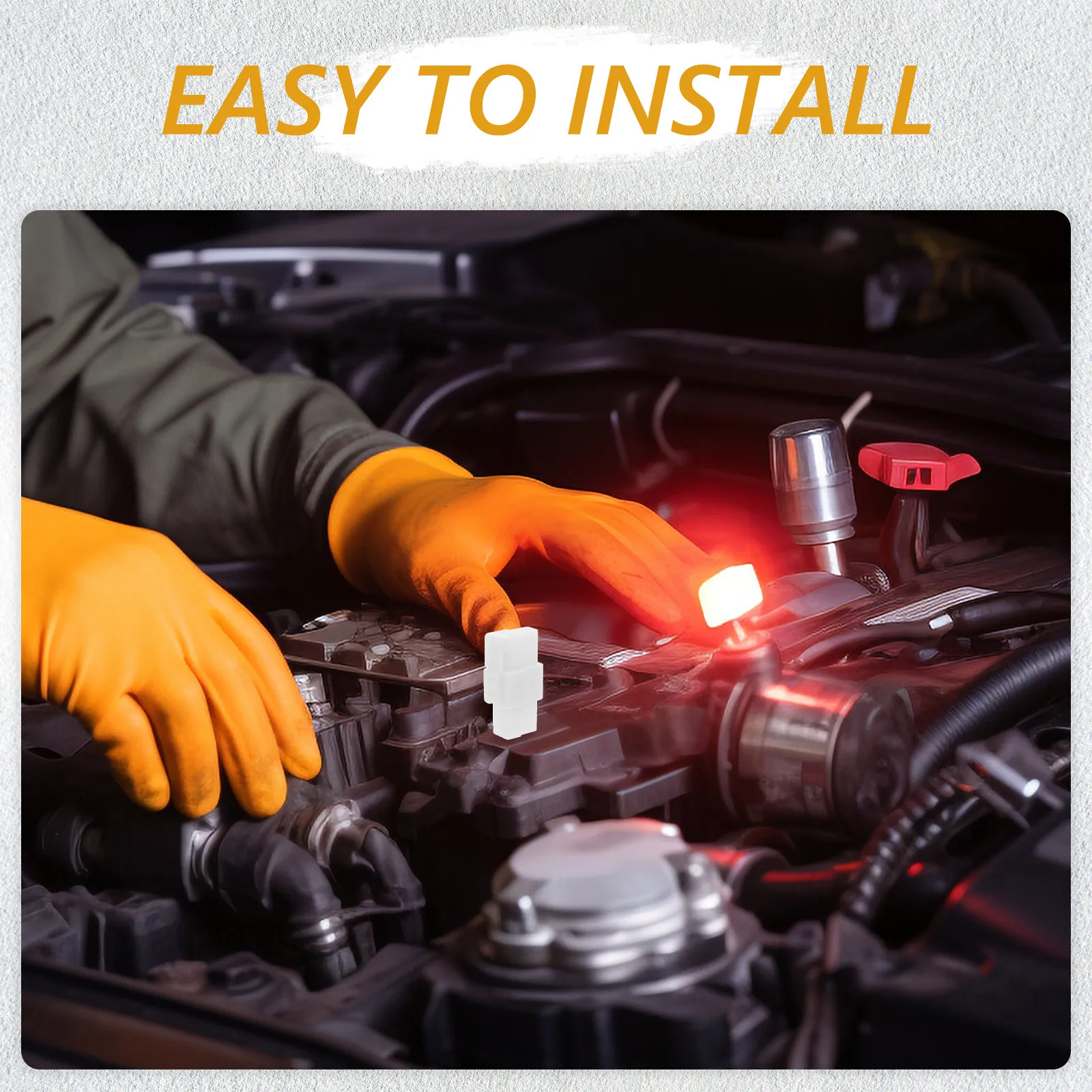 5Sets Car Radio Power Connectors Automotive Electrical Wire Connectors Kit Simple Installation No Skill Required Short Circuit