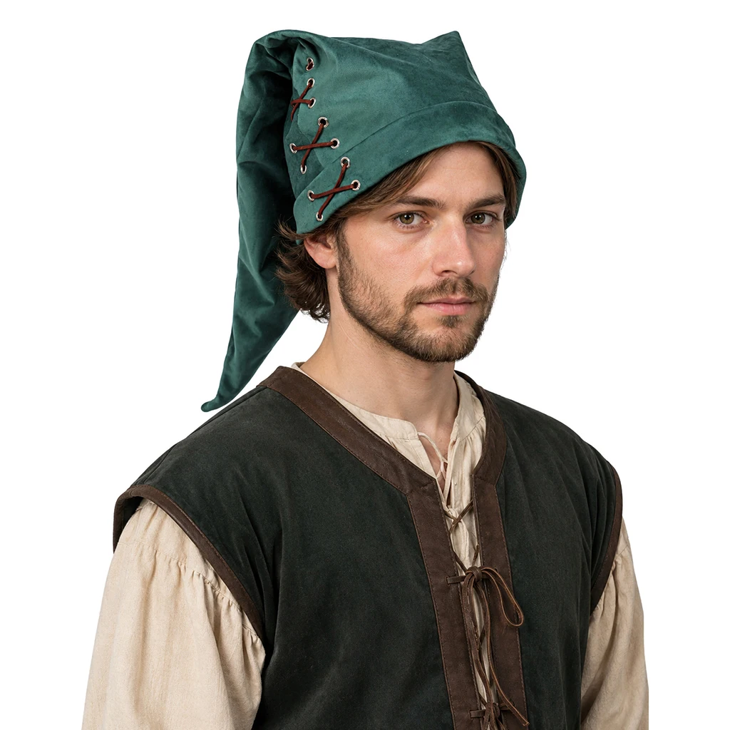 Elf Costume Christmas - Game Green Elf Hat Adult Headwear
