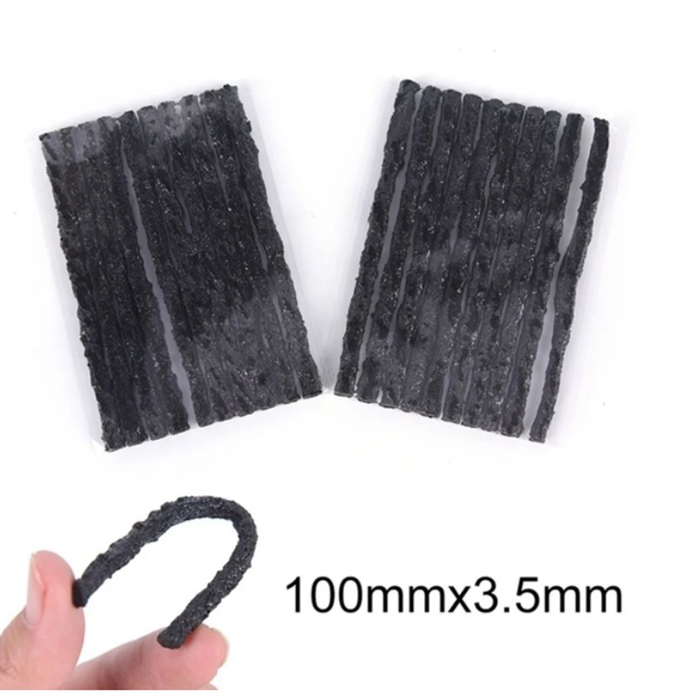 

20 PCS Tire Repair Strip Car Tires Fix Flat Sealant Adhesive Tape Patch Tool Rubber Automotive Wheels Film