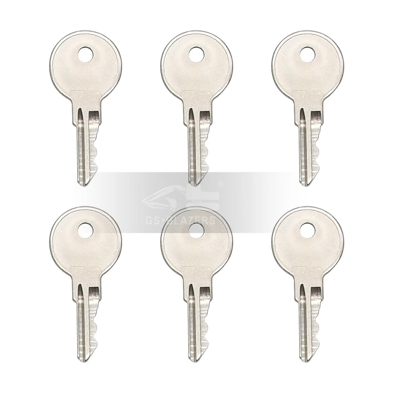

Keys 6PCS CH751 751CH Compatible with Multiple Locks RV Campers Doors T-Handles Pickup Shells Tool Boxes