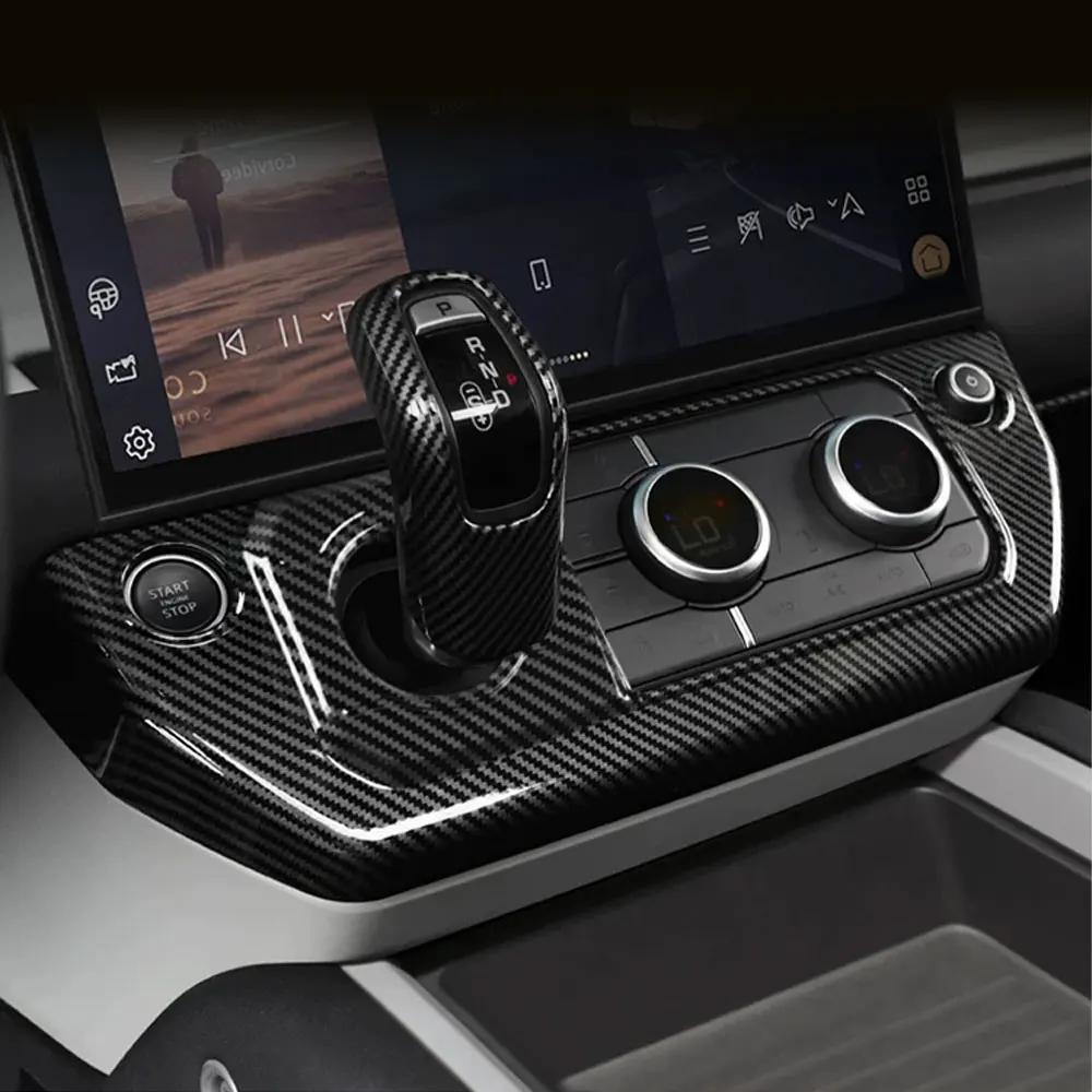 For Land Rover Defender 90 110 130 2026 L663 center console gear air conditioning mode frame cover decorative sticker automotive