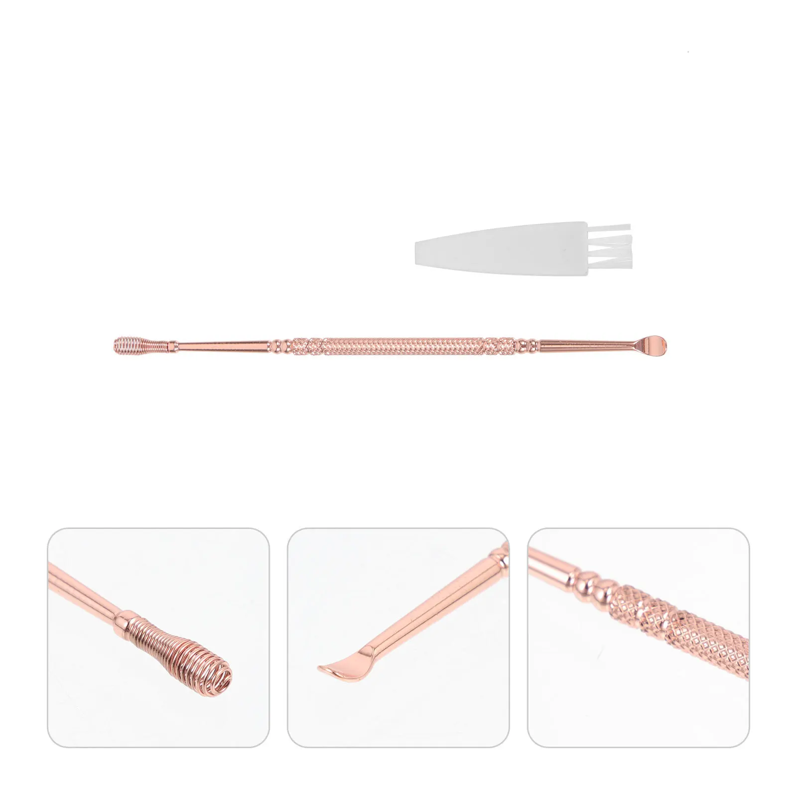Household Earwax Tool Stainless Steel Corrosion Resistant Ear Cleaner Ear Canal Massage Use Earwax Remover Compact - Image 3