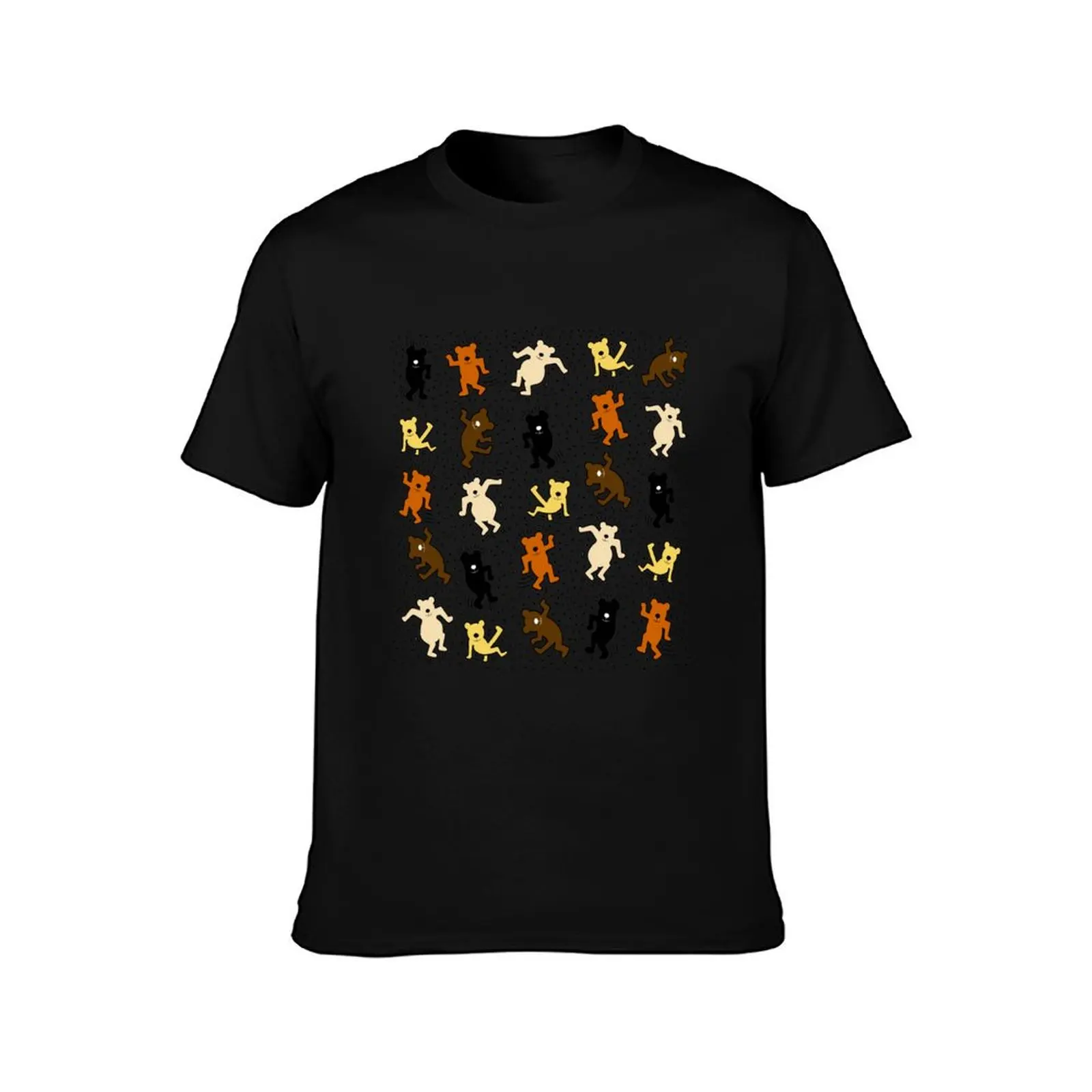 Dancing Bears T-Shirt Trend Art Print T-Shirt