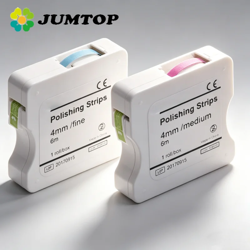 

Полировочные полоски JUMTOP для зубов, 4 мм, инструменты для межзубной шлифовки