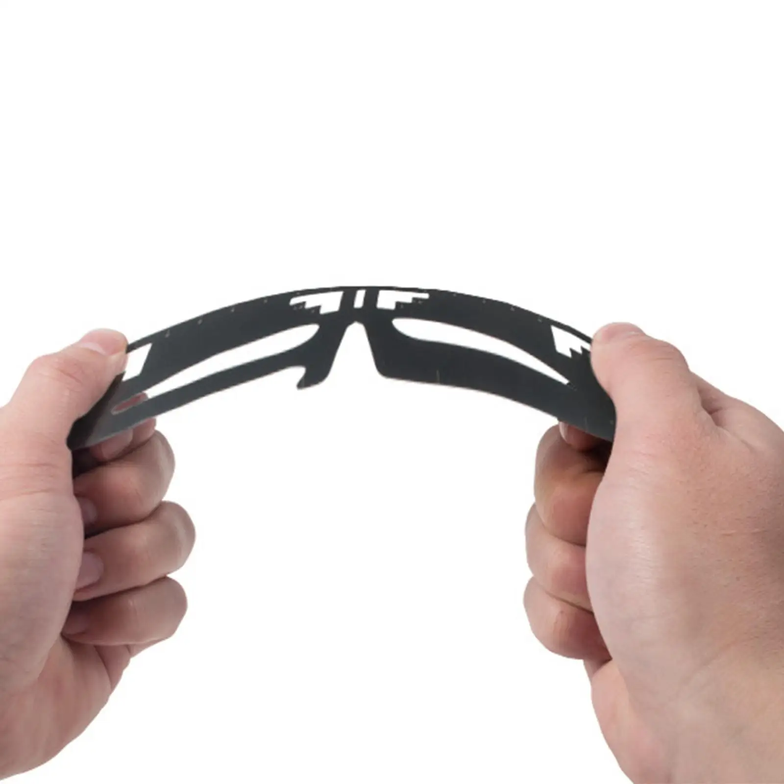 Strumento professionale per trucco professionale con timbro per stencil per sopracciglia riutilizzabile con sei modelli per la progettazione e il posizionamento delle sopracciglia