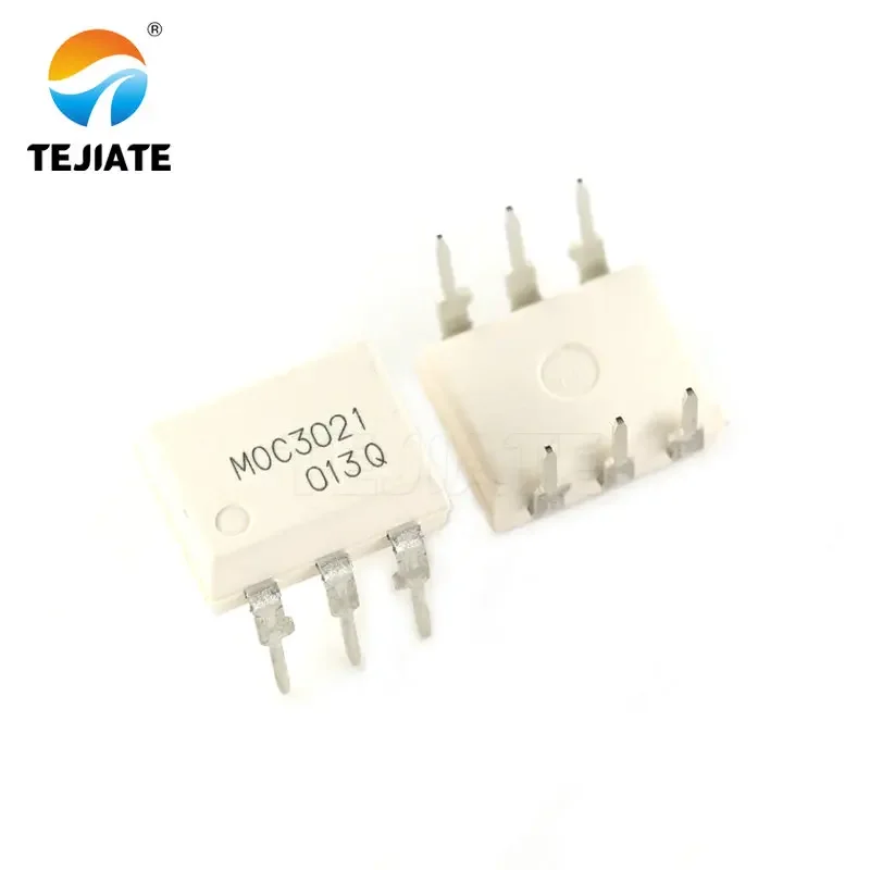 5PCS TEJIATE Optocoupler MOC3021 MOC3023 MOC3041 MOC3061 MOC3063 High-speed Transistor Photoelectric Output Optical Isolator