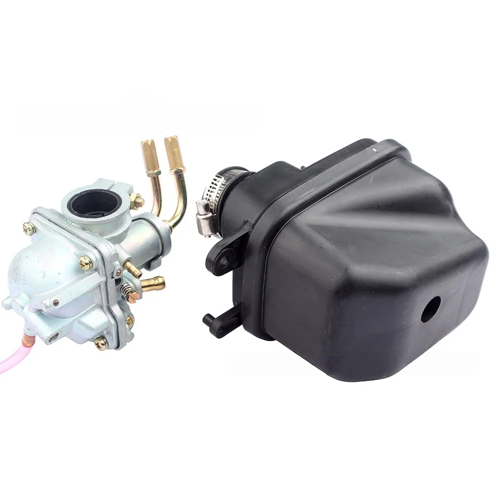 Motorcycle Carburetor and Air Filter for Yamaha PW50 QT 50 Yzinger Y-Zinger 1981-2023 5PG-14101-00-00 5PG-14101-11 - view 3