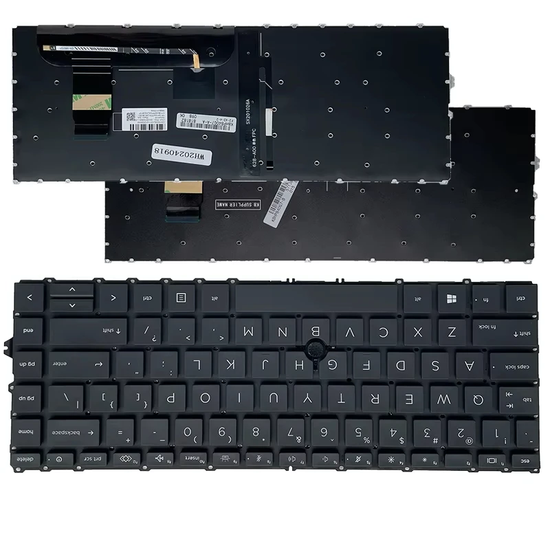 US/UK/RU/AR Laptop Keyboard For HP Elitebook 740 G7 740 G8 840 G7 840 G8 745 845 G7 G8 ZBOOK 14 G7/G8 ZBOOK Firefly 14 G7/G8
