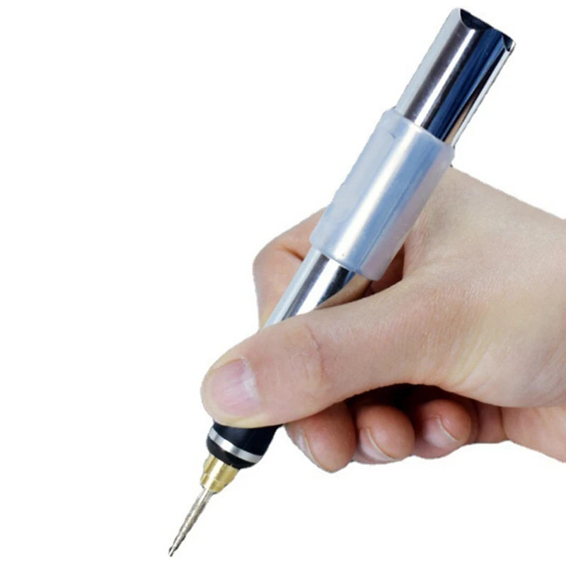 Kit peralatan ukir Mini nirkabel USB, alat ukir Mini untuk perhiasan, logam, kaca, bor tanpa kabel