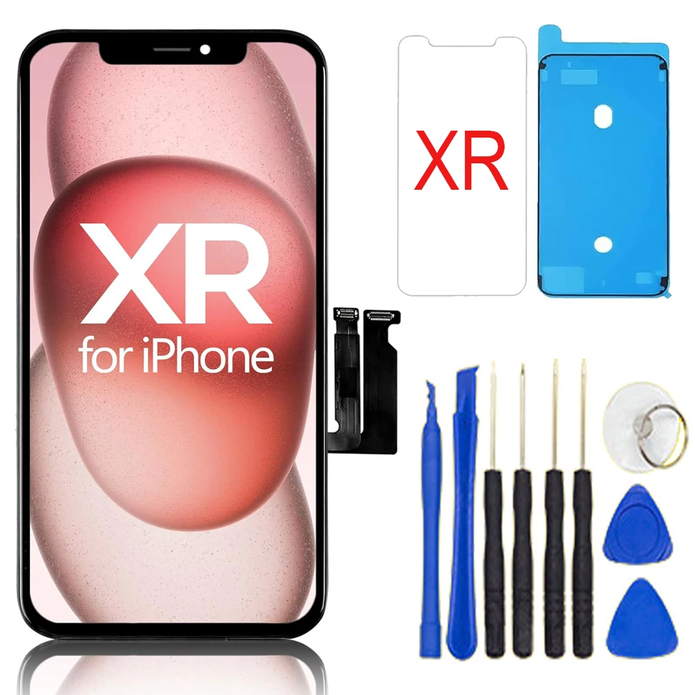 OEM Pantalla สําหรับ iphone XR จอแสดงผล LCD Touch Screen Digitizer Assembly สําหรับ iPhone XR LCD เปลี่ยน