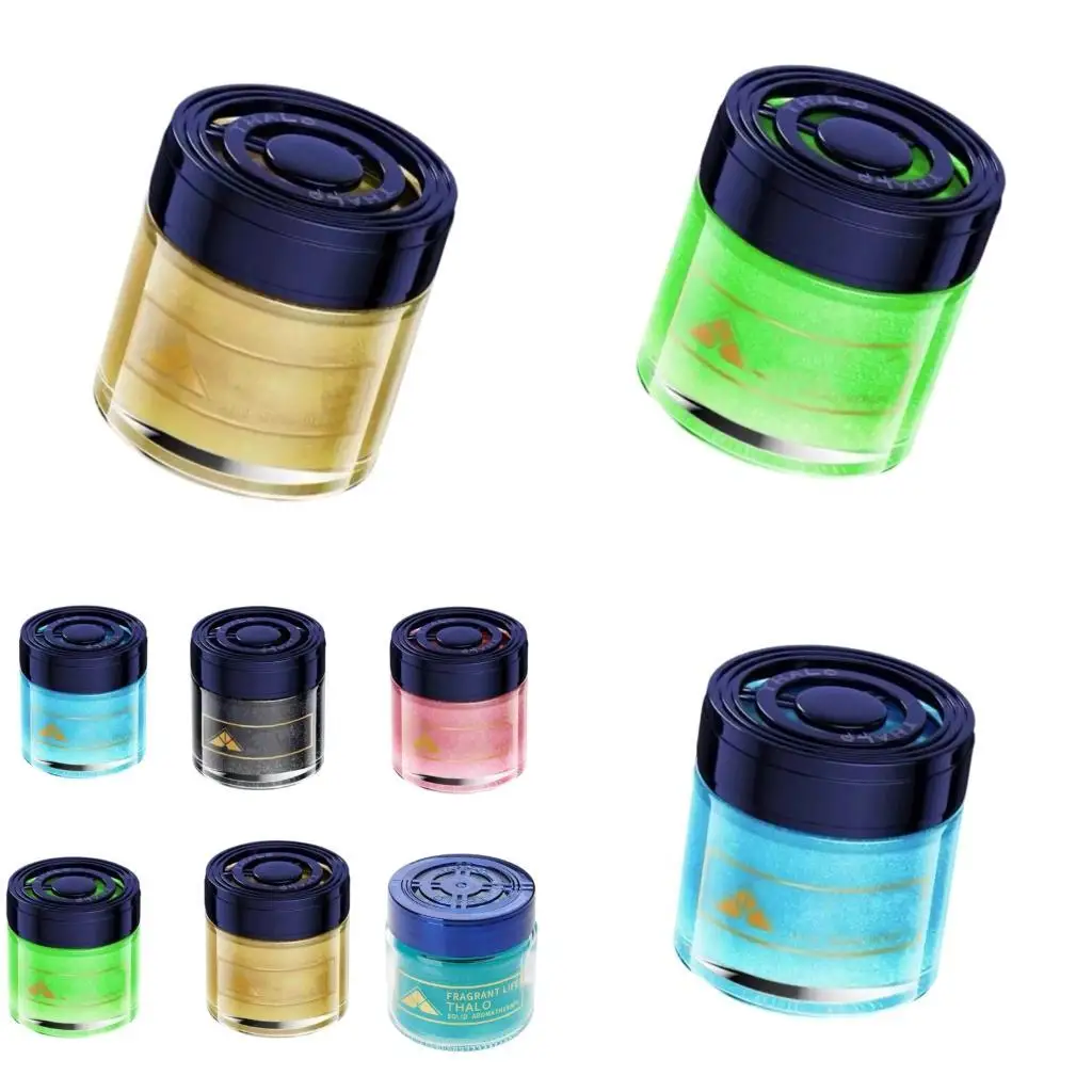 Beautiful Glittering Air Freshener For Cars Feature Shimmering Blue Sand