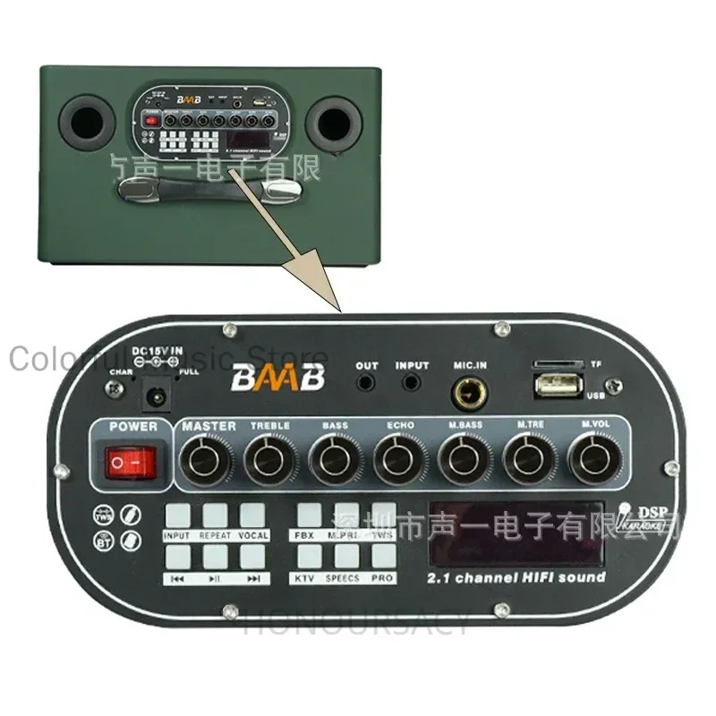 800 واط عالية الطاقة المحمولة كاريوكي حفلة مضخم صوت سمّاعات بلوتوث لاسلكي المحمول Boombox Caixa De Som بلوتوث مشغل موسيقى