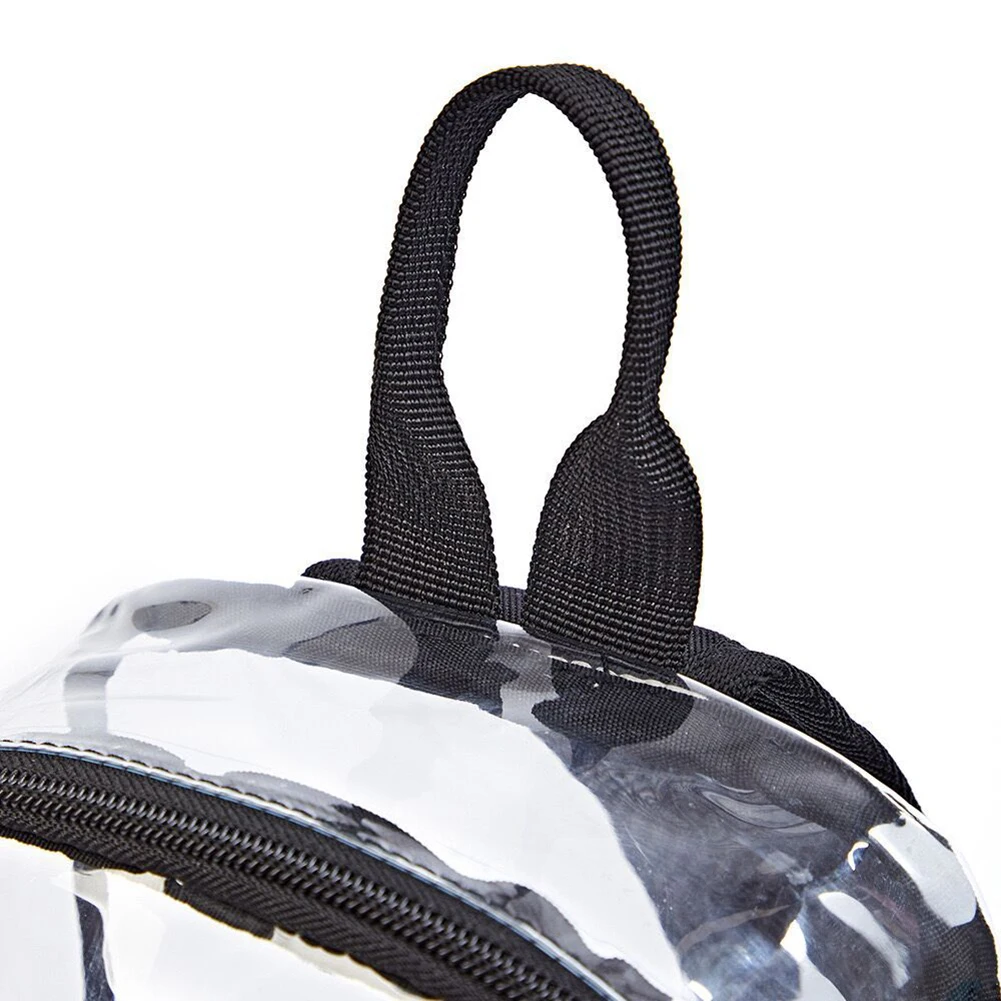 Transparent PVC Crossbody Bag Stadium Approved Female Sling Chest Pack Fashion Waterproof Portable Simple for Weekend Vacation