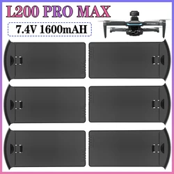 7.4V 1600mAH Drone Battery For L200 PRO MAX Rechargeable Battery RC Quadcopter Accessories Li-po Battery Original Battery