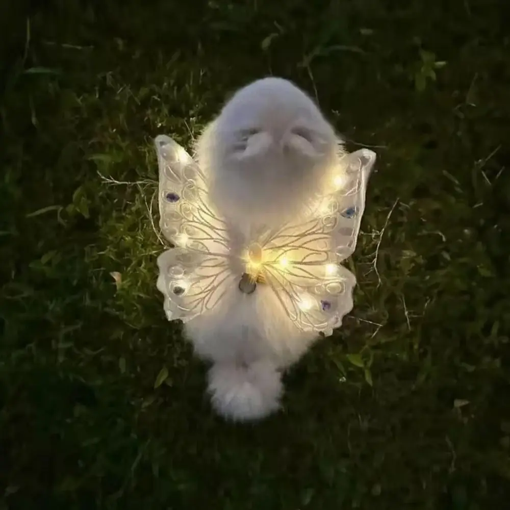 New Dog Wings Glowing Butterfly Pet Back Decoration Cute Cat Accessories Dog Clothes for Small Medium Pet Supplies