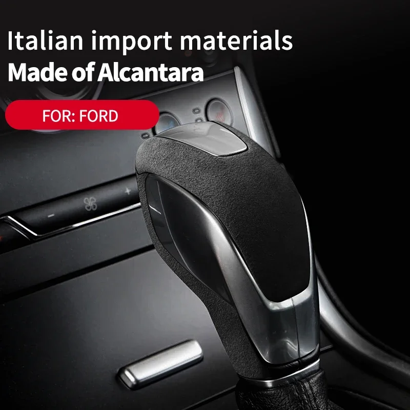 

For Hongqi H5 H9 HS5 HS7 HS3 2018-2024 Alcantara Suede Center Control Gear Lever Cover Suede Interior Protective Cover