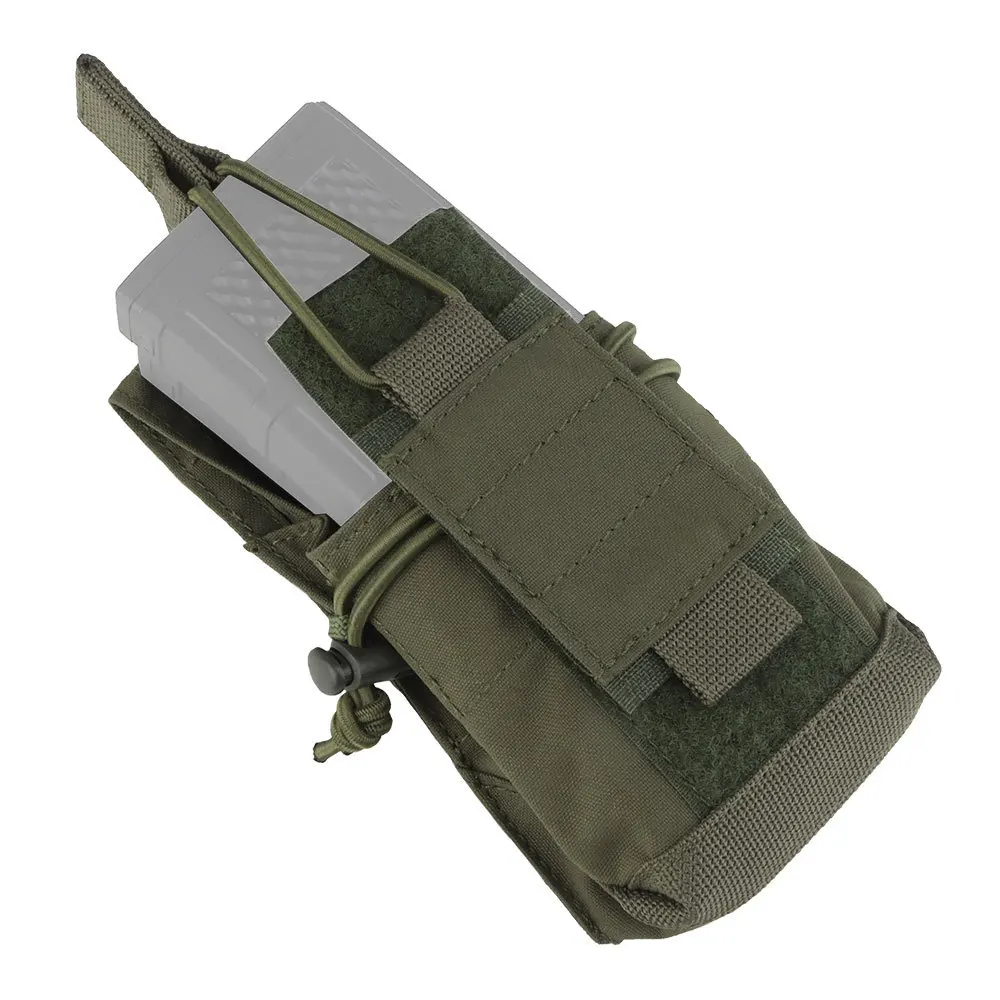 5.56/7.62 MBITR pouch, molle/belt rádio pouch, po jednom časopis pouch, kreative držák, open/flap nejvyšší dvojitý zásobník časopis pouch