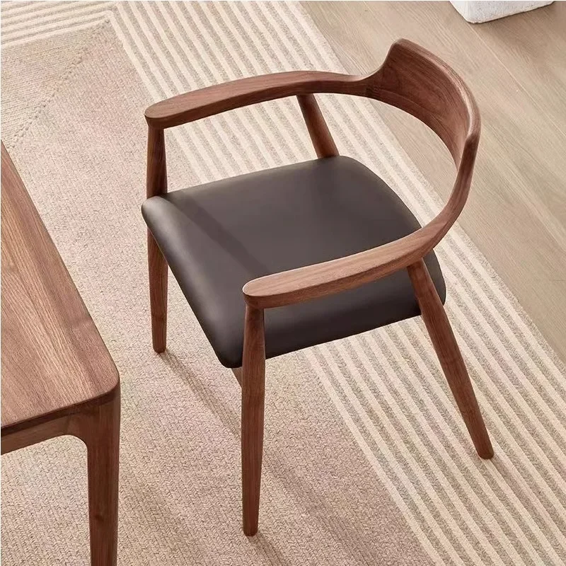 Dining Chairs Kitchen Restaurant Gaming Wood Ergonomic Party Chair Modern Unique Desk Silla Plegable Livingroom Furniture